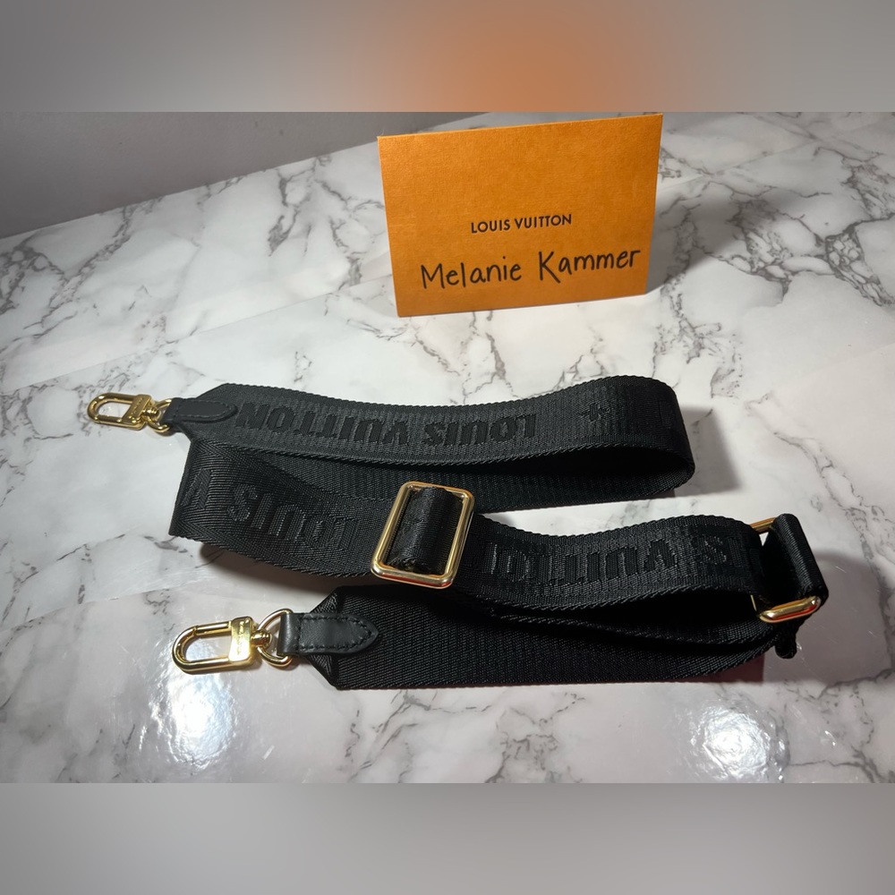 Louis Vuitton Nylon Petite Malle Souple Shoulder Strap